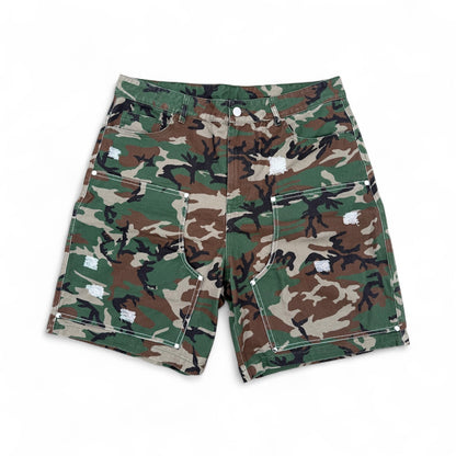 CRETE Camouflage Cargo Shorts
