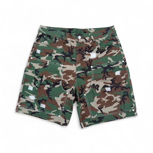 CRETE Camouflage Cargo Shorts